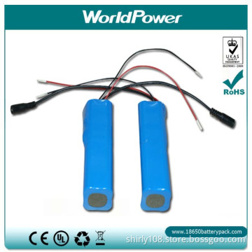 18650 li-ion batteries 7.4v 2900mah lithium batterijen